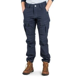 Dovetail Womens Ready Set Cargo Pants 18/30 Navy Blue EMT Organic Cotton Work